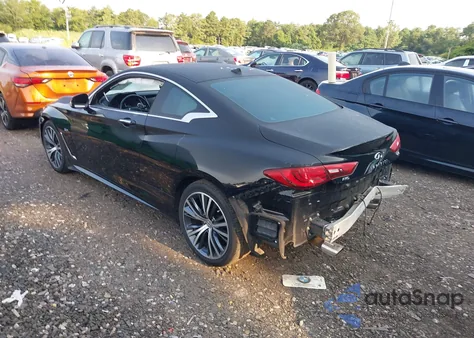2018 Infiniti Q60 3.0T Luxe из США, поврежденный, VIN JN1EV7EL3JM392360